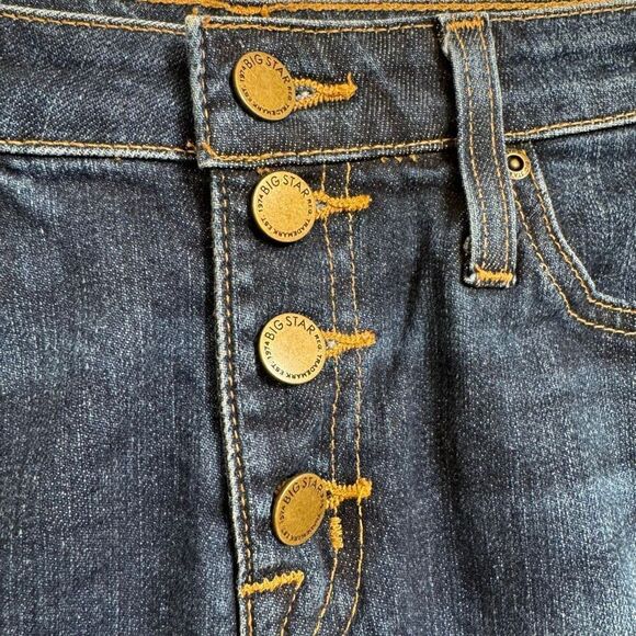 Big Star Stella High Rise Denim Pencil Skirt Size 26 Small - Picture 5 of 9